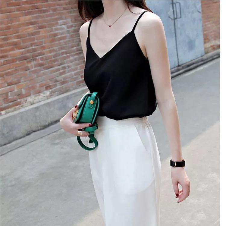 [HCM]ÁO KIỂU NỮ CỔ TIM HAI DÂY