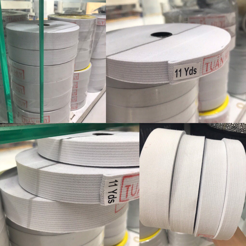 Thun cuộn Tuấn Huy cuộn 10M có các size từ 1.5cm - 5 cm