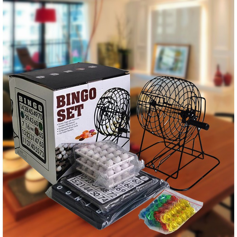 Lồng quay loto bingo 100% bằng sắt