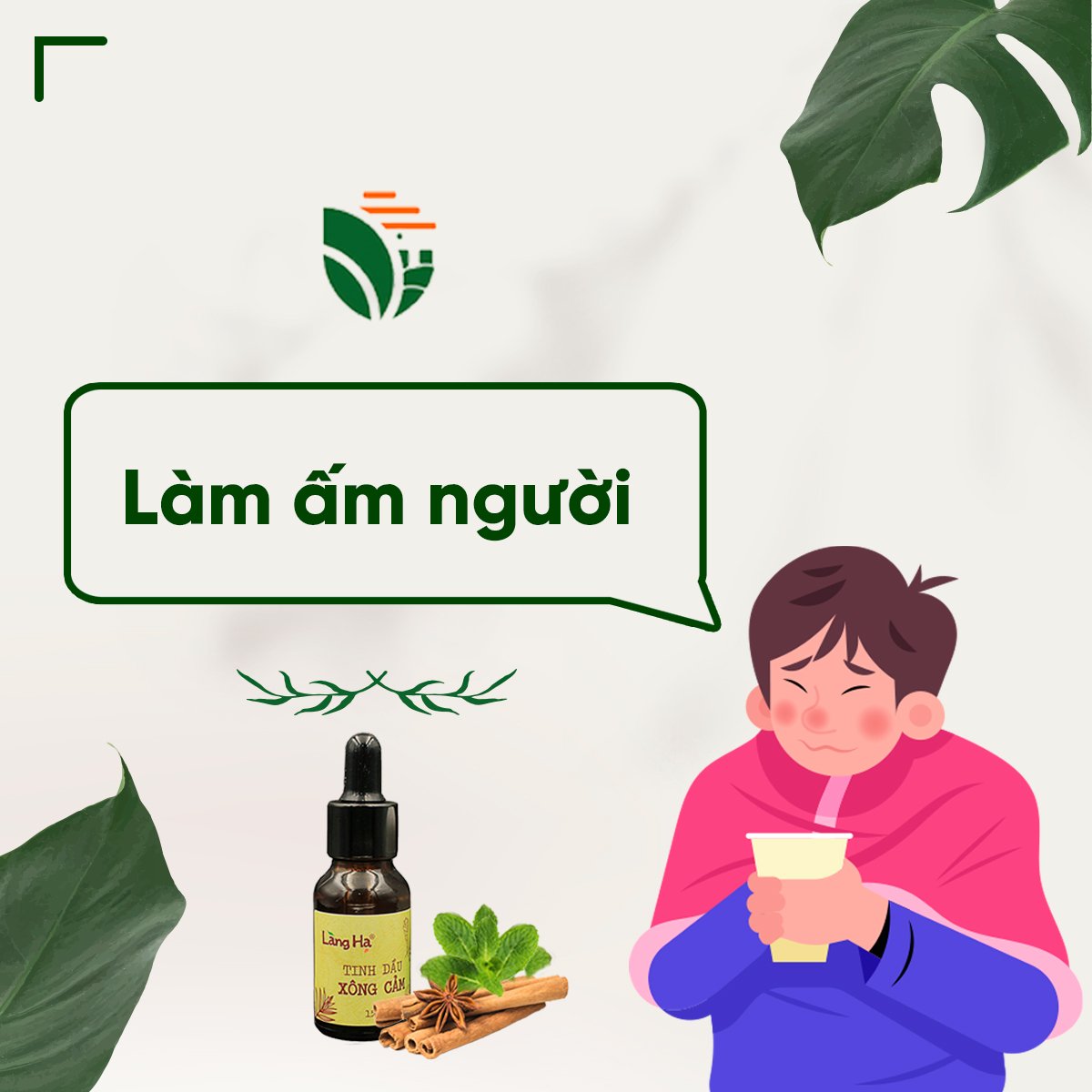 Tinh Dầu Xông Cảm Liên Minh Xanh