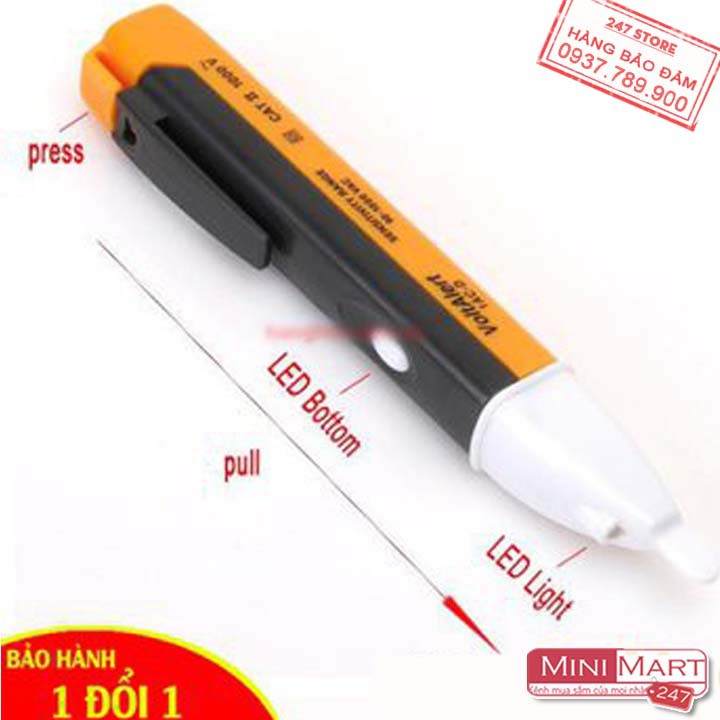 Bút thử điện thông minh không tiếp xúc trực tiếp nguồn điện, Bút thử điện không chạm không tiếp xúc an toàn