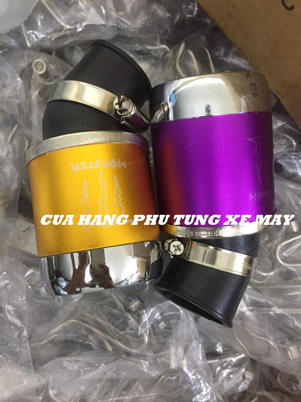 Pô e (lọc gió) tăng tốc hình Cánh quạt cho Dream/ Wave/ Cup - giao màu ngẫu nhiên