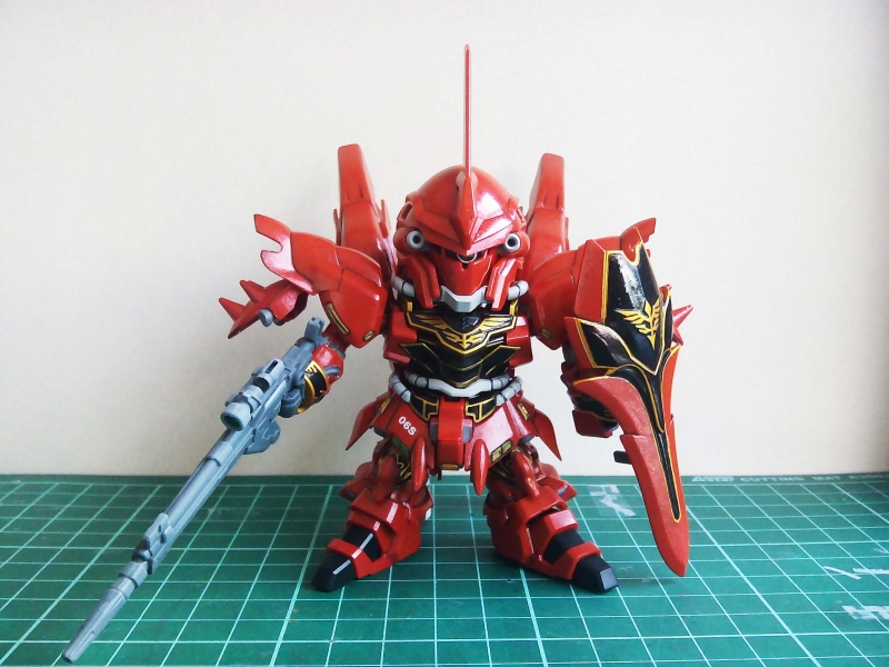 Mô Hình Gundam SD 365 Sinanju MS