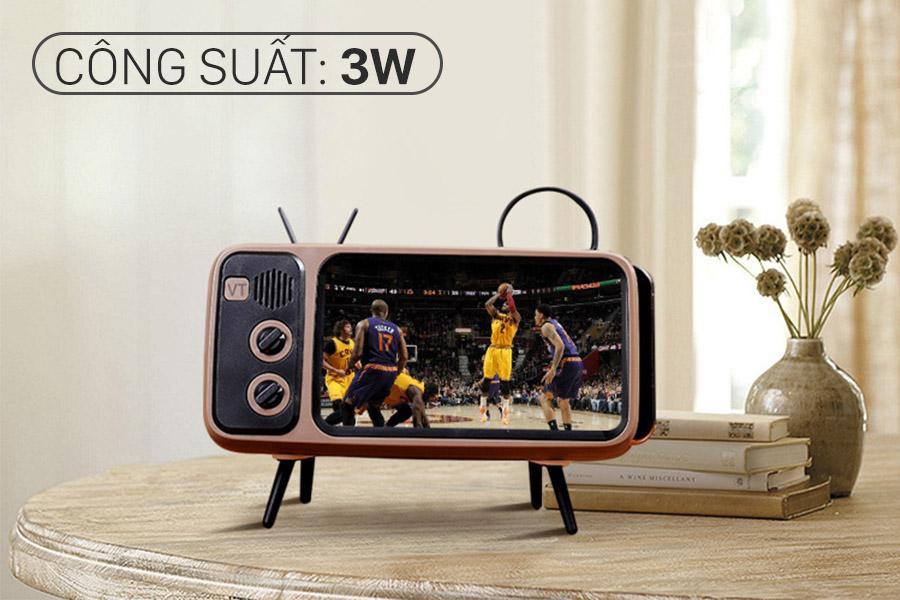 Loa bluetooth không dây TV cổ điện 5in1
