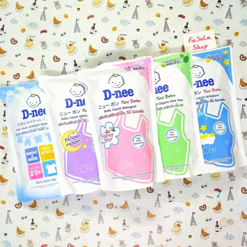 Nước Giặt xả Dnee Thái Lan Túi 600ml, 1400ml