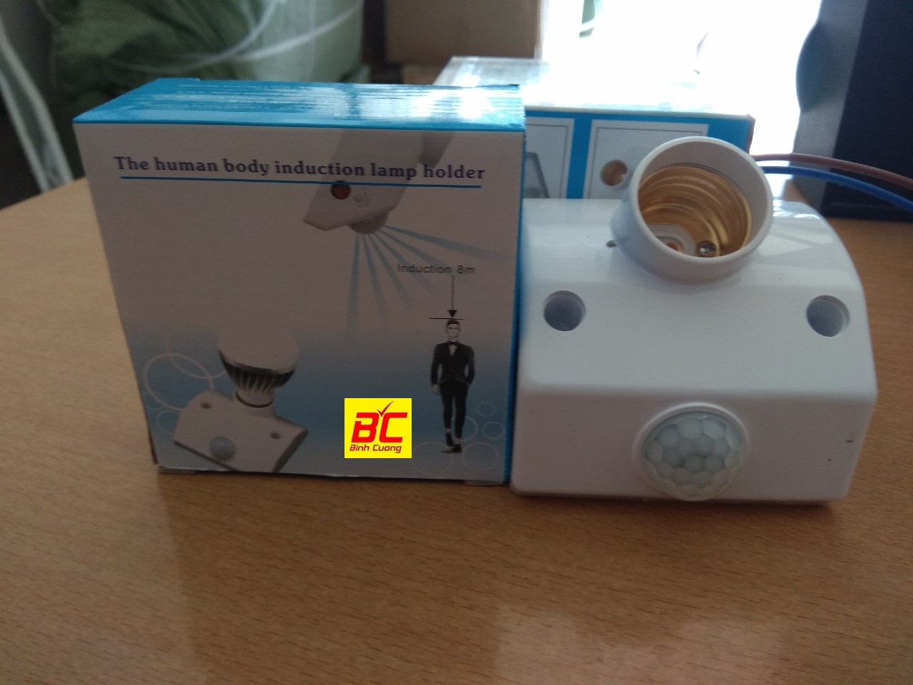 Combo 5C Đui đèn cảm ứng hồng ngoại E27