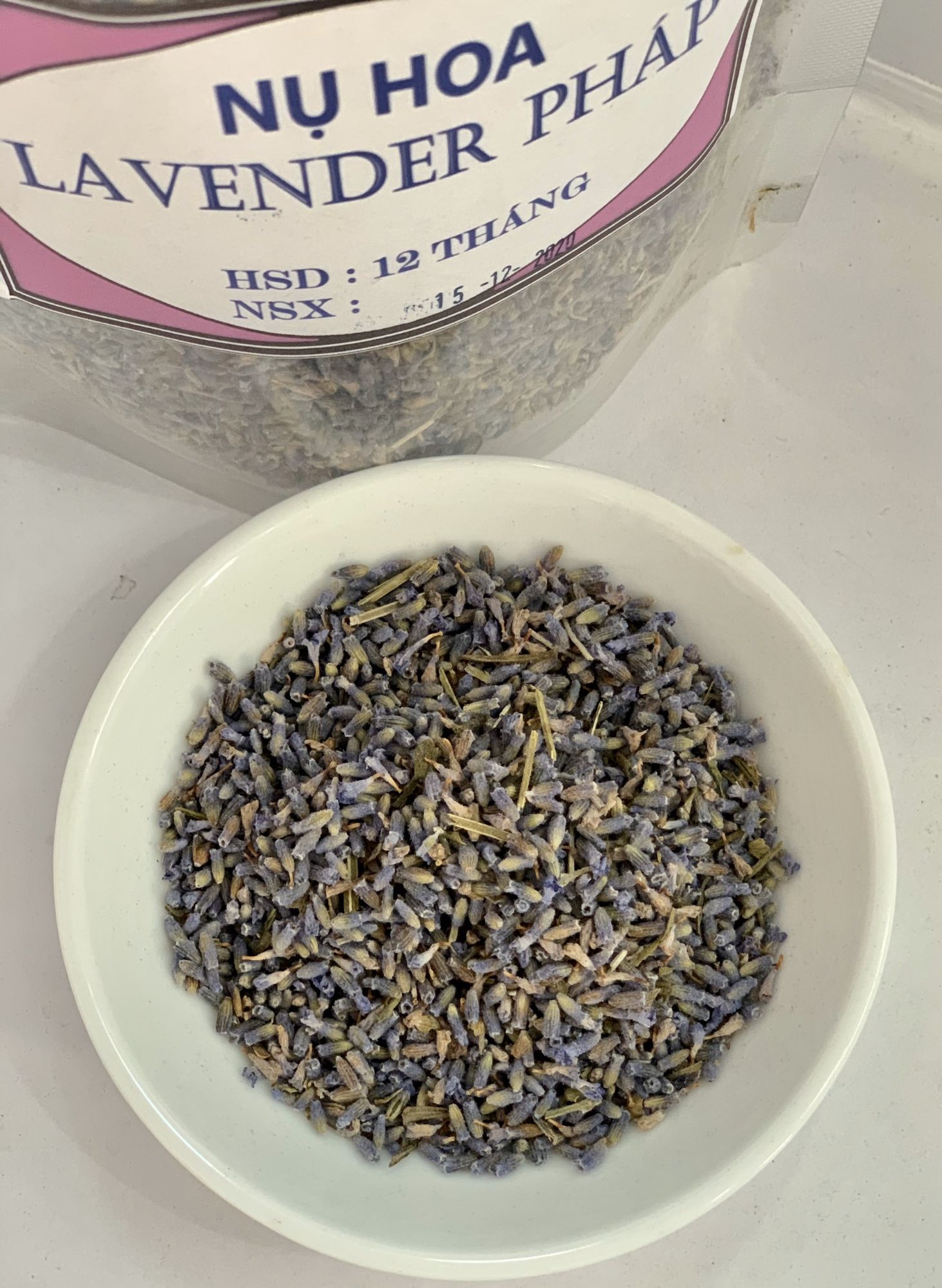 Trà Nụ hoa lavender Pháp sấy khô 100g