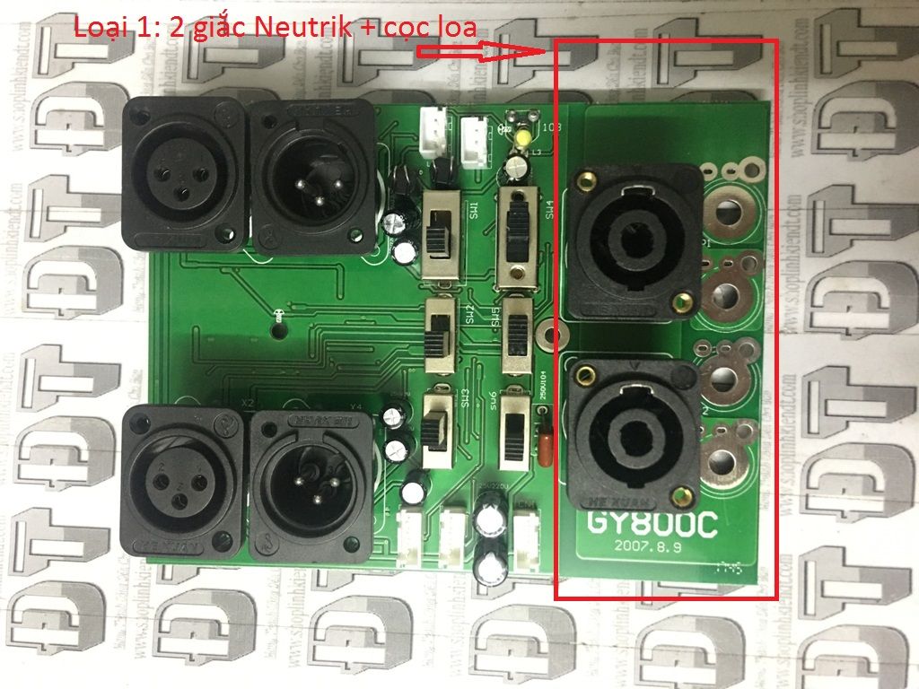 Mạch input cục đẩy CA18 CA20