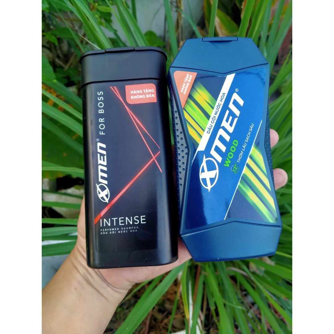 Com bo 2 chai dầu gội hương nước hoa Xmen-Hàng tặng 150g