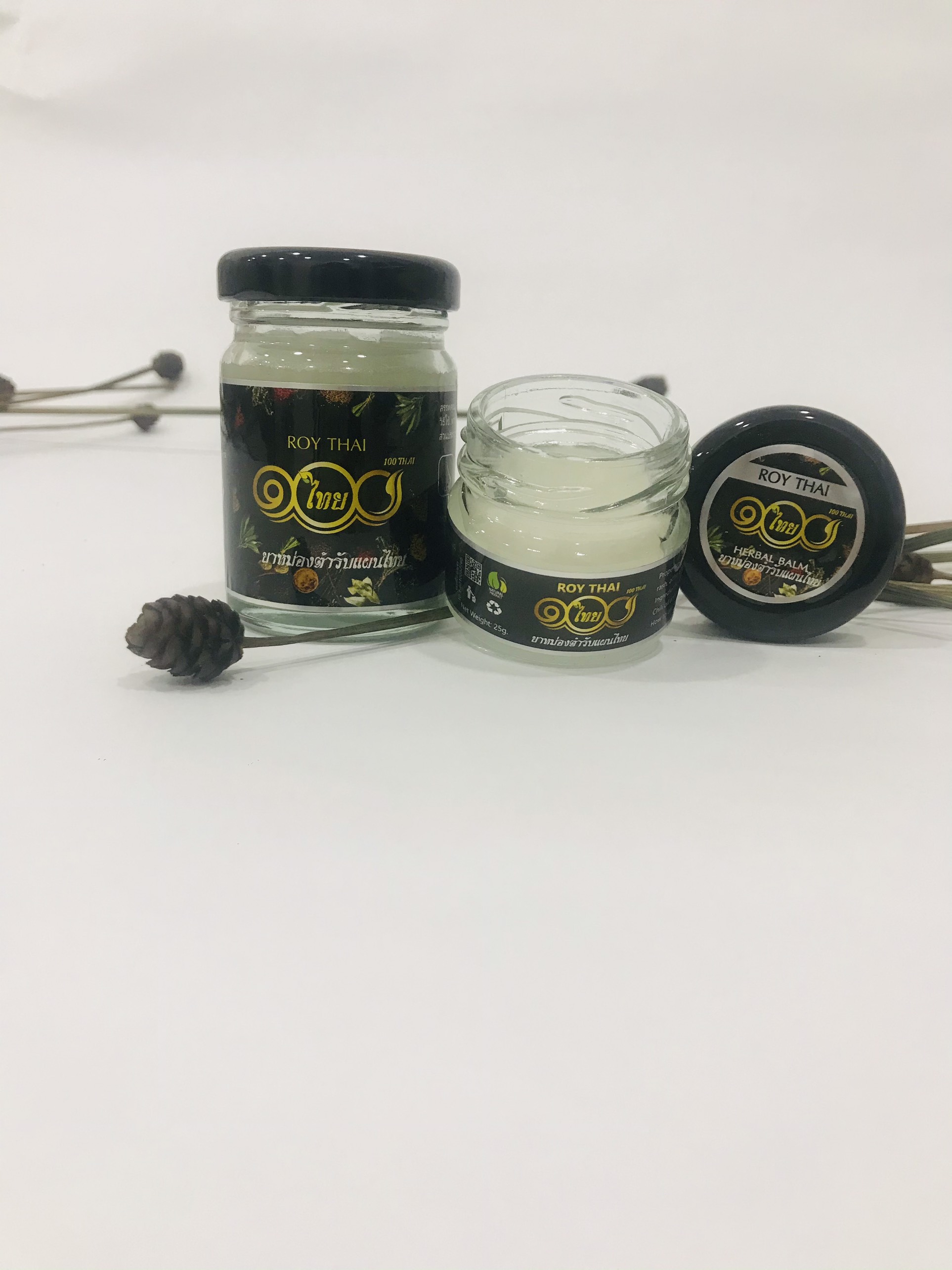 [HCM]Dầu cù là sáp ong Roy Thai 50mg ( Trắng )