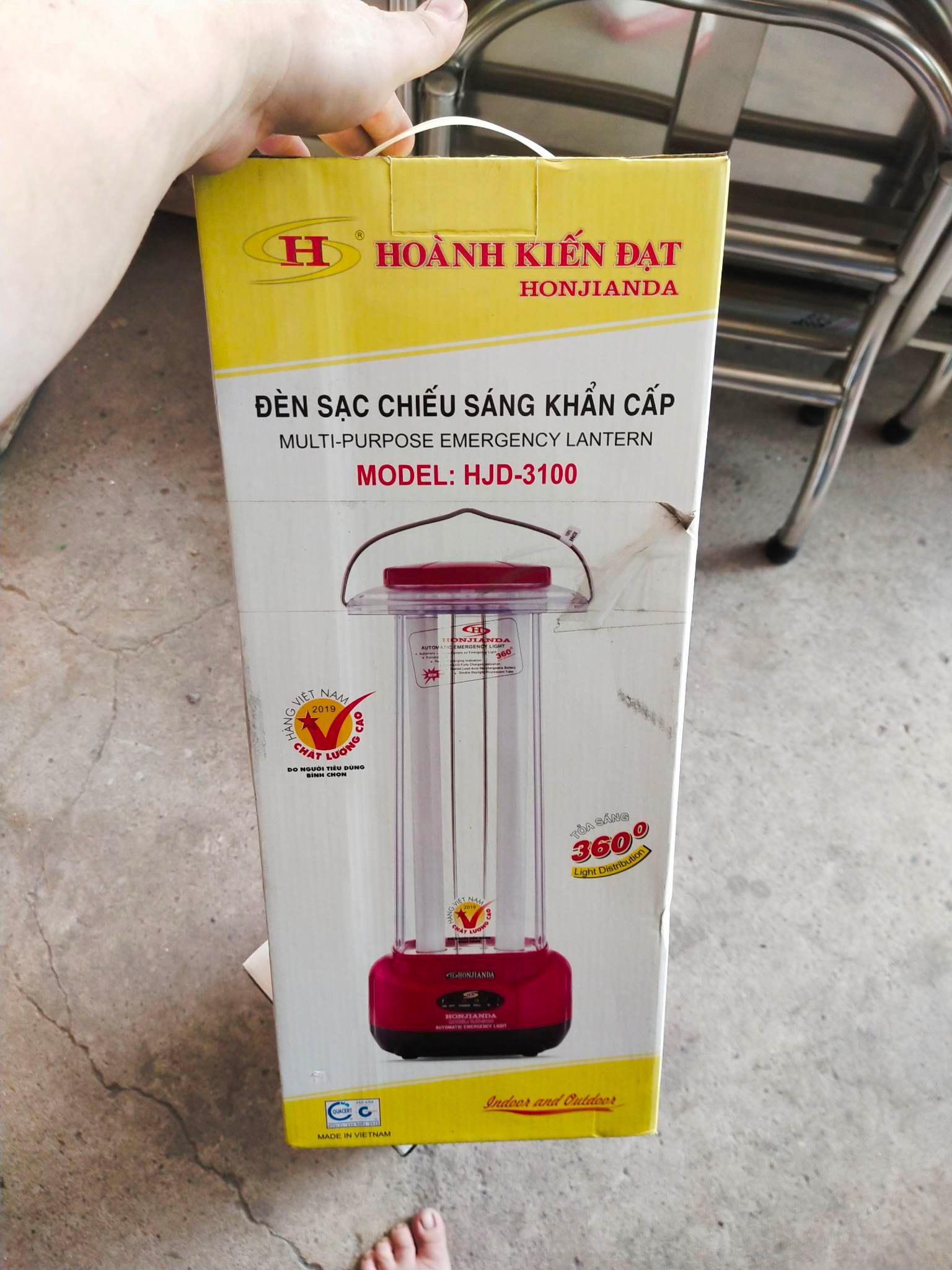 ĐÈN SẠC CHIẾU SÁNG KHẨN CẤP HONJIANDA/ HJD 3100