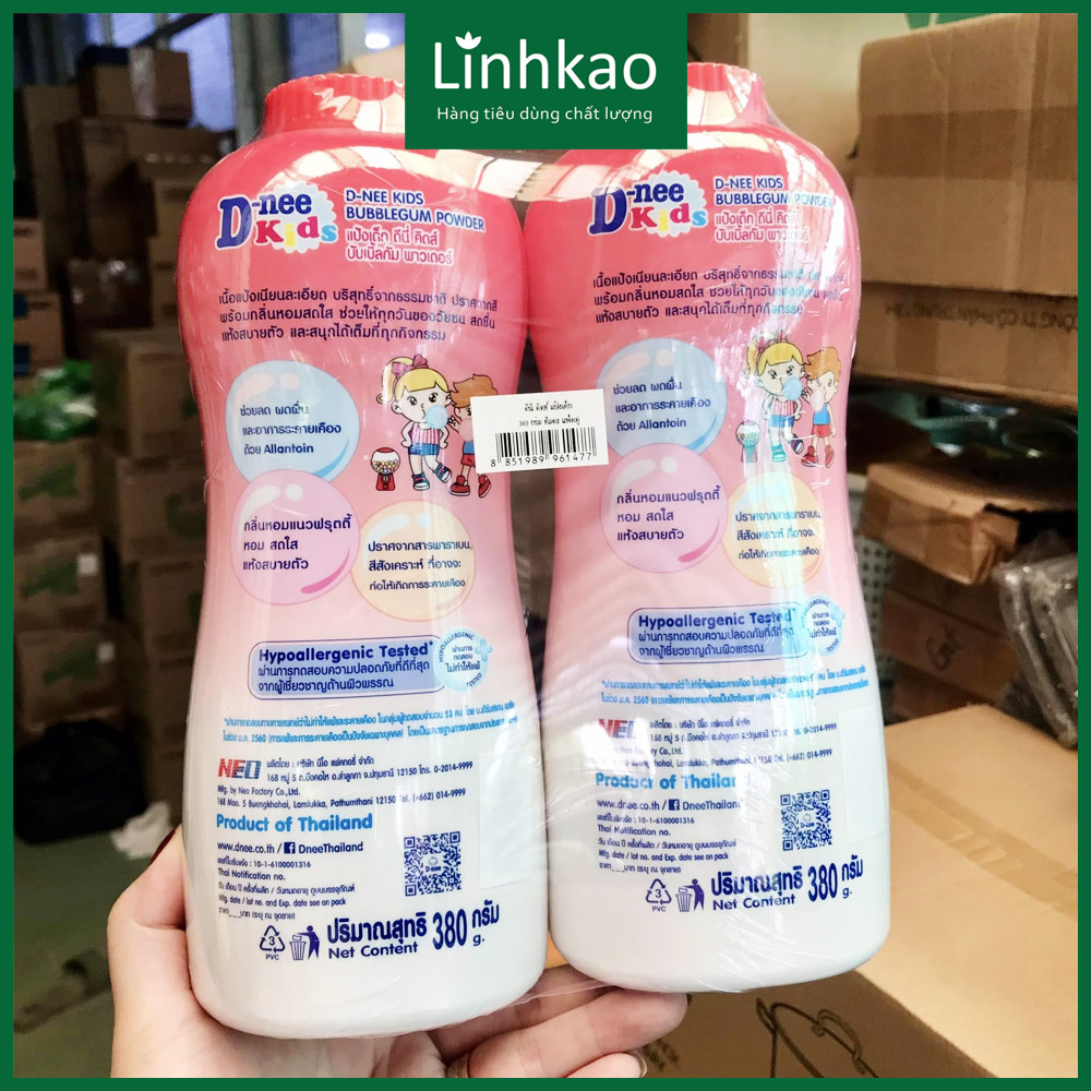 Phấn Thơm Em Bé DNEE KIDS 300g Thái Lan