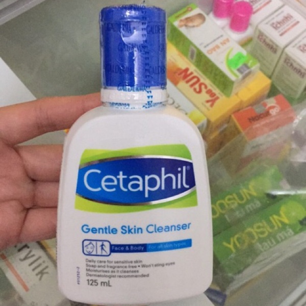 [Lấy mã giảm thêm 30%]Sữa rửa mặt dịu nhẹ Cetaphil 125ml cam kết hàng đúng mô tả chất lượng đảm bảo an toàn đến sức khỏe người sử dụng cao cấp