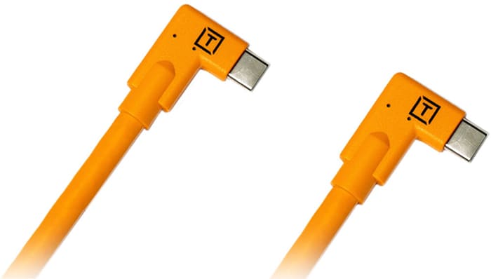 Dây cáp máy ảnh TetherPro Type-C to Type-C Right Angle - Right Angle dài 4,6 mét ( 2 đầu Cong)