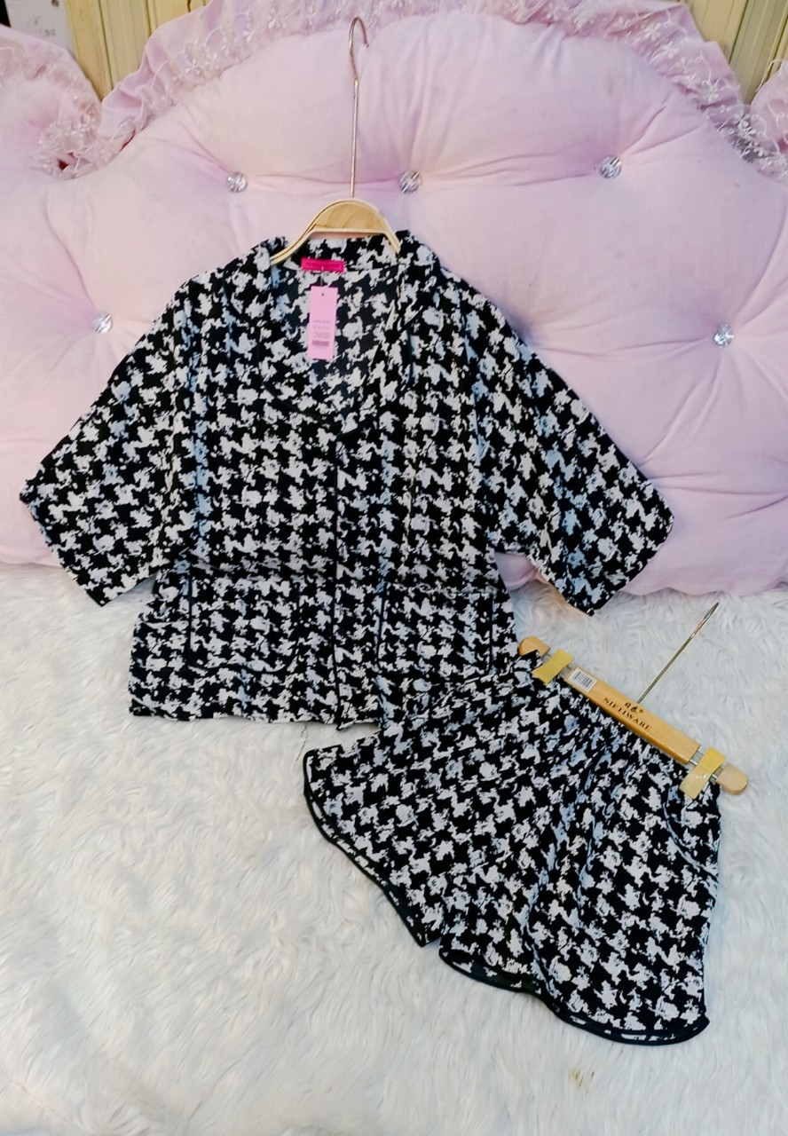 Bộ pijama nữ cánh dơi lụa mango form to dưới 70 kg