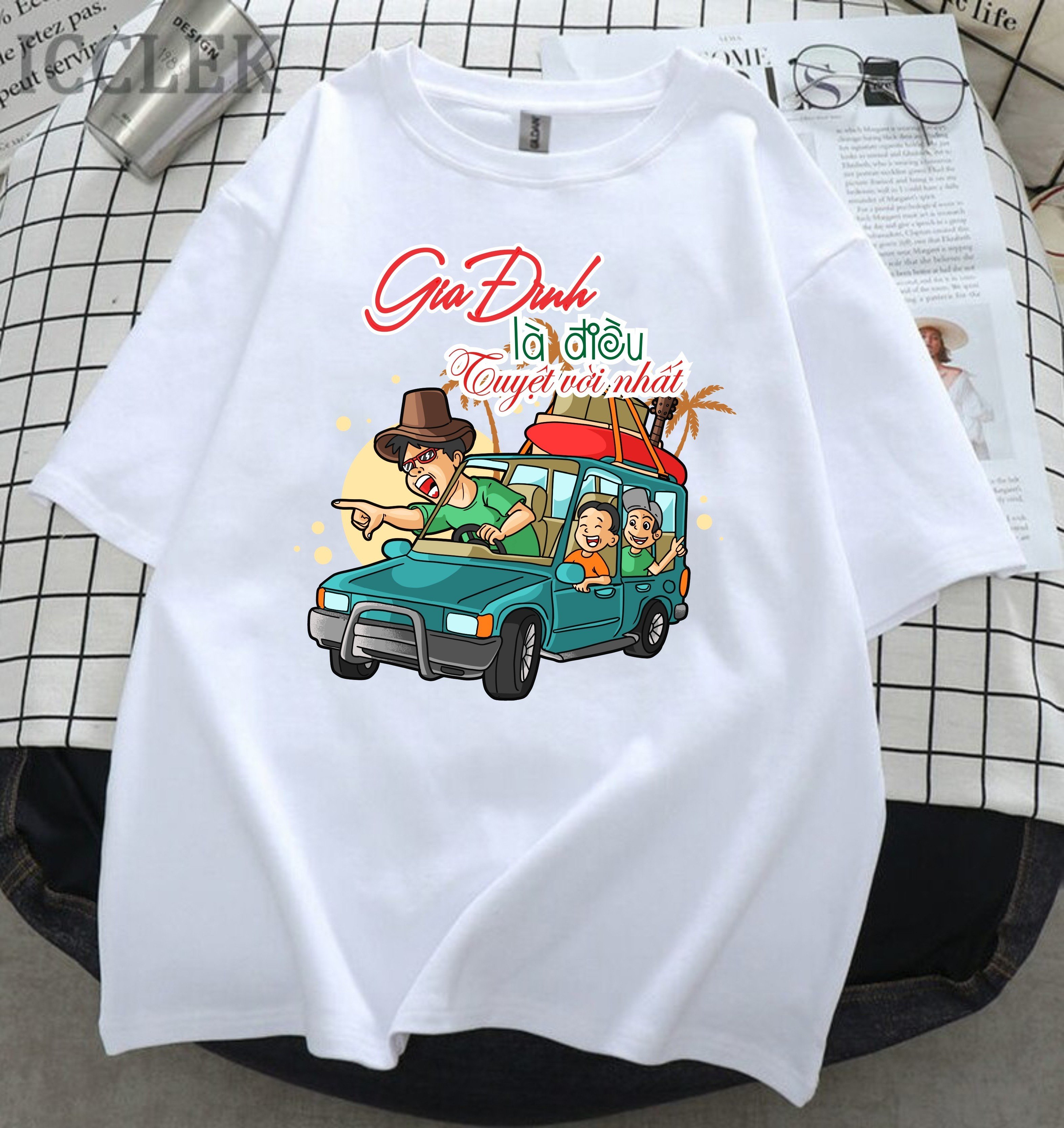 Áo gia đình mẫu gấu, áo mẹ và bé, áo gia đình 3/4/5 người đủ size 6 kí-100 kí chất cotton mịn đẹp