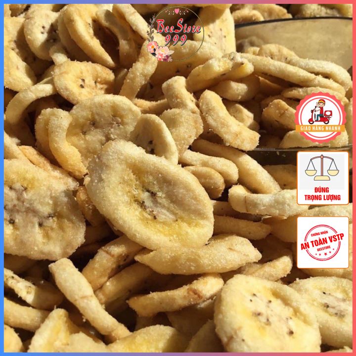 500gr Chuối Sấy Thơm Ngon Giòn Rụm
