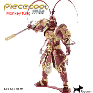 Mô hình thép 3D tự ráp Piececool Monkey king thumbnail
