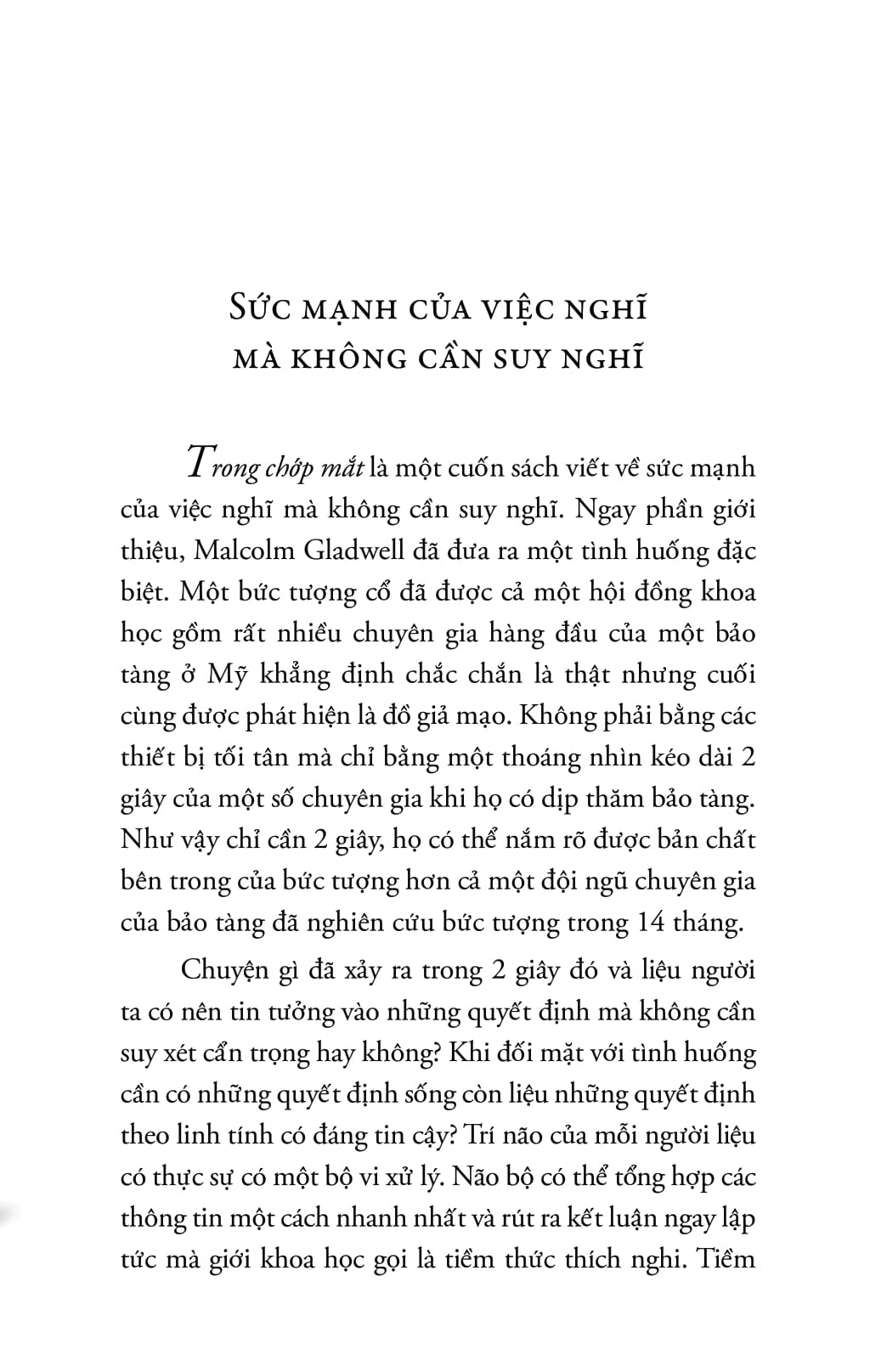 Sách - Trong Chớp Mắt (Tái Bản 2018)