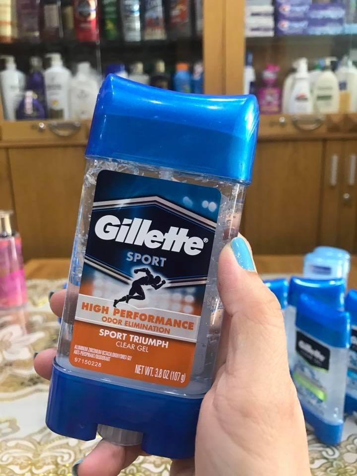 Lăn khử mùi nam Gillette Clear Gel 107g