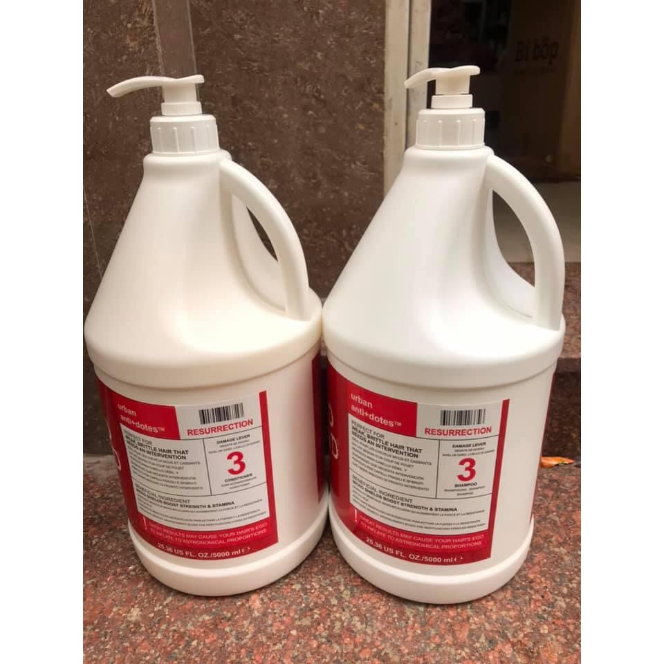 Gội Xả Can Tigi 5L (Gội + Xả)