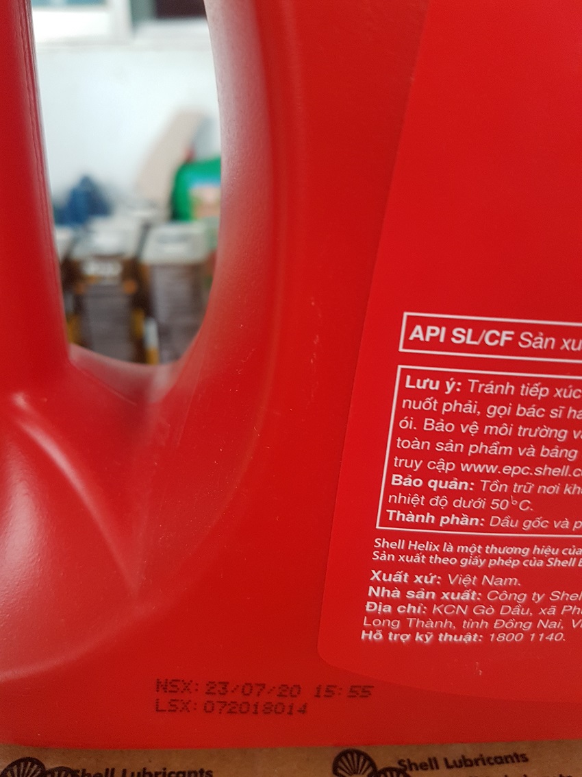 Dầu nhớt xe ô tô Shell Helix HX3 API SL 20W-50