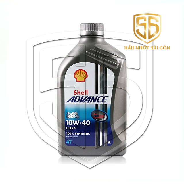 Shell Advance 4T Ultra 10W40 EU (Tem 2 lớp Châu Âu)