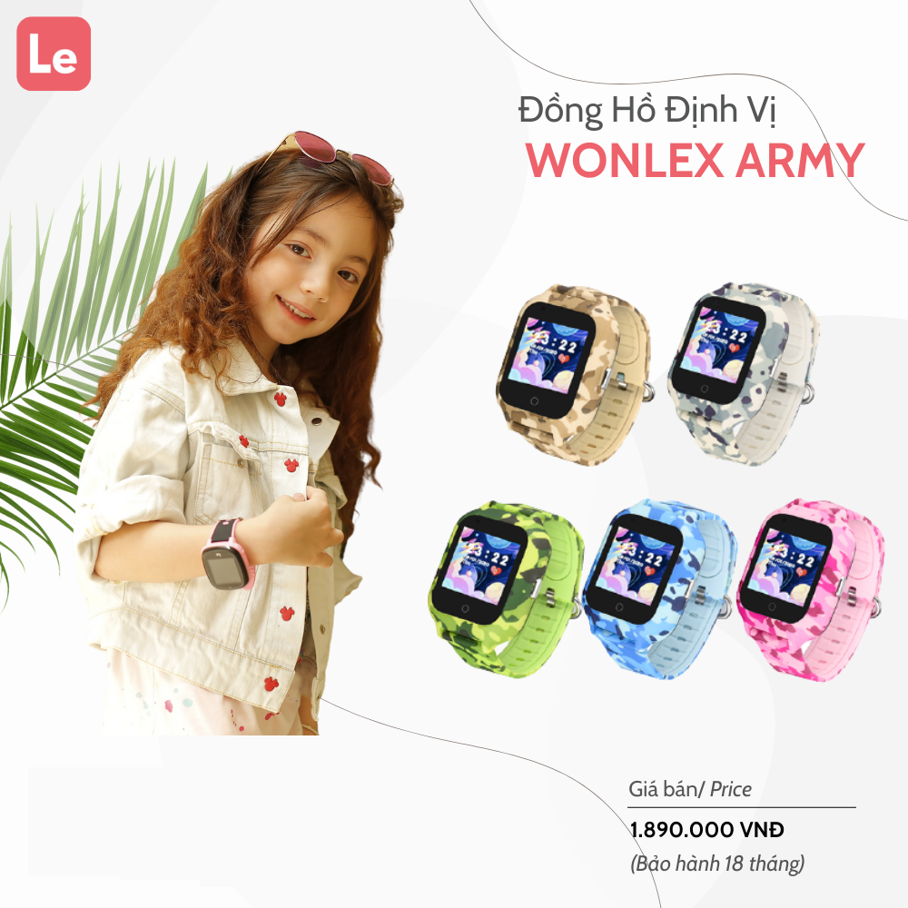 Đồng hồ thông minh trẻ em LeWatch WONLEX ARMY
