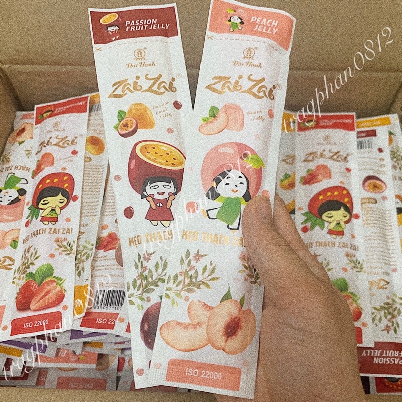 Kẹo thạch Zai zai Đức Hạnh (lẻ 1 gói dùng thử, vị ngẫu nhiên)