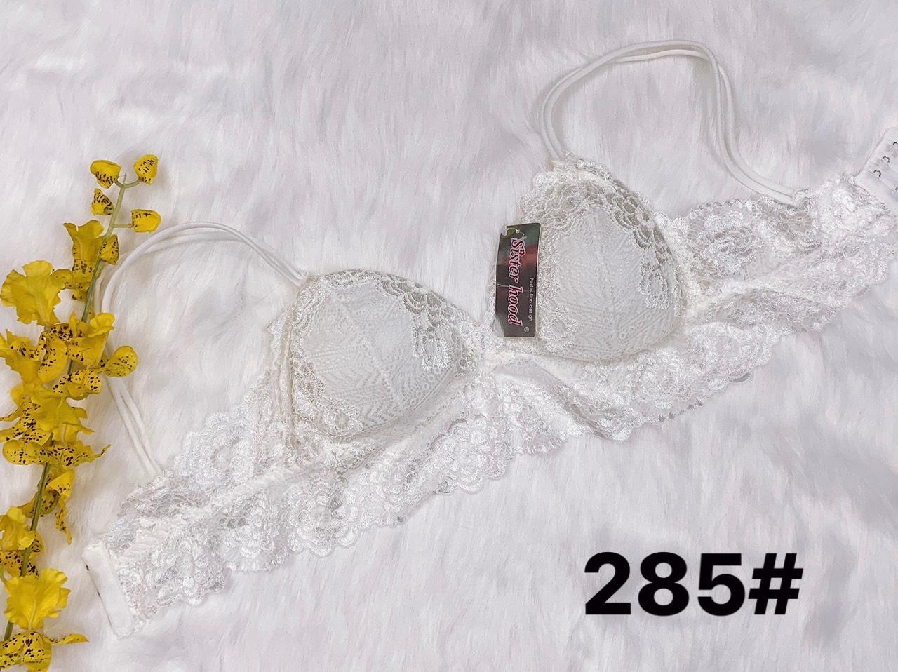 Áo bra ren hoa hở lưng cài sau 2 móc 285 – Quyến rũ, nâng ngực nhẹ nhàng, thoải mái cả ngày