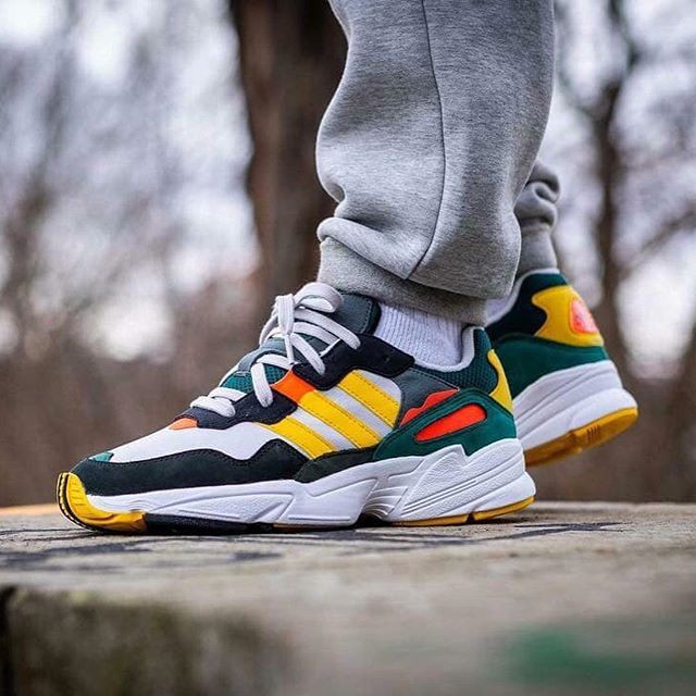 CHÍNH HÃNG] Giày Thể Thao Nam Nữ Adidas Yung-96 Grey One Bold Gold DB2605 -  Dee Store VN | Lazada.vn
