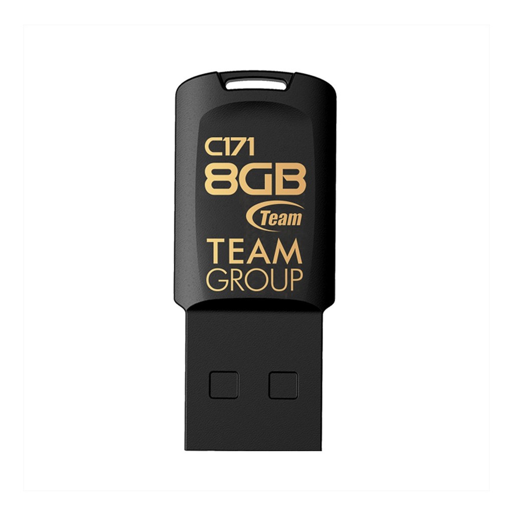 USB 2.0 Team Group C171 8GB chống nước Taiwan Đen - Hãng phân phối chính