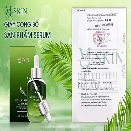 SERUM CĂNG BÓNG DA NHÂN SÂM MQSKIN