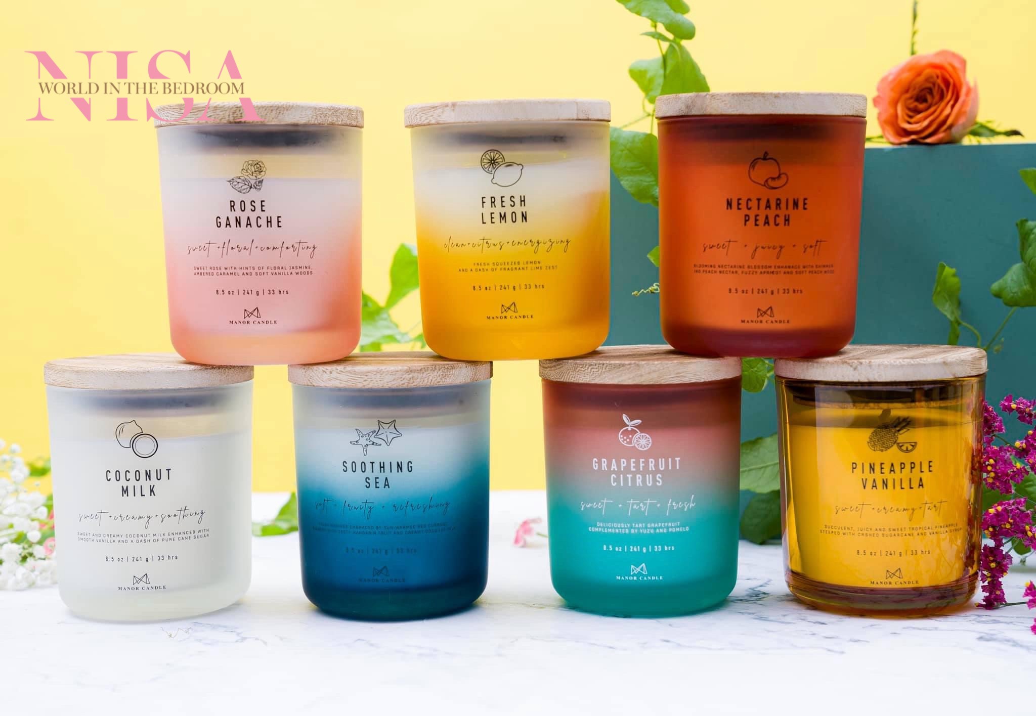 Bộ sưu tập nến thơm Fresh scent
