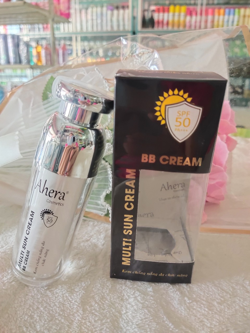 Kem chống nắng AHERA đa chức năng BB Cream 70ml