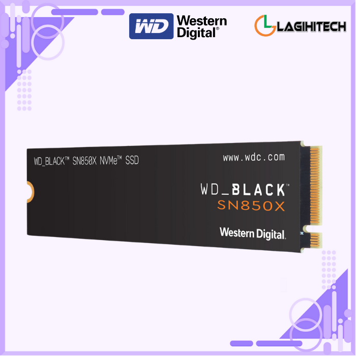Ổ Cứng SSD WD Black SN850X 1TB / 2TB M2 PCIe 4.0 - Hàng Chính Hãng