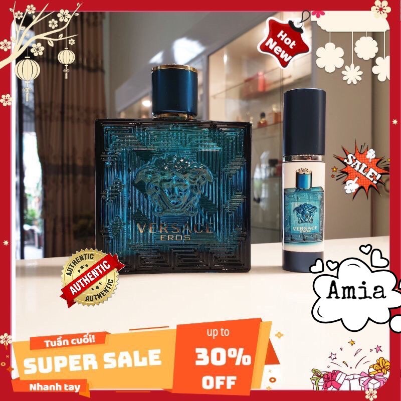 [Mẫu thử 10ml] Nước Hoa Versace Eros For Men