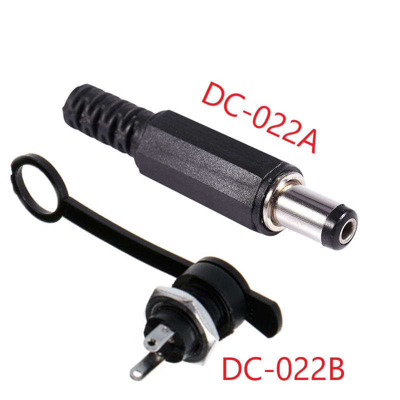 Combo 3 Jack nguồn DC-022A DC-022B 5.5x2.1mm