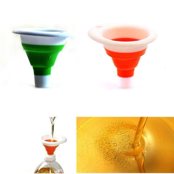Phễu silicone gấp gọn