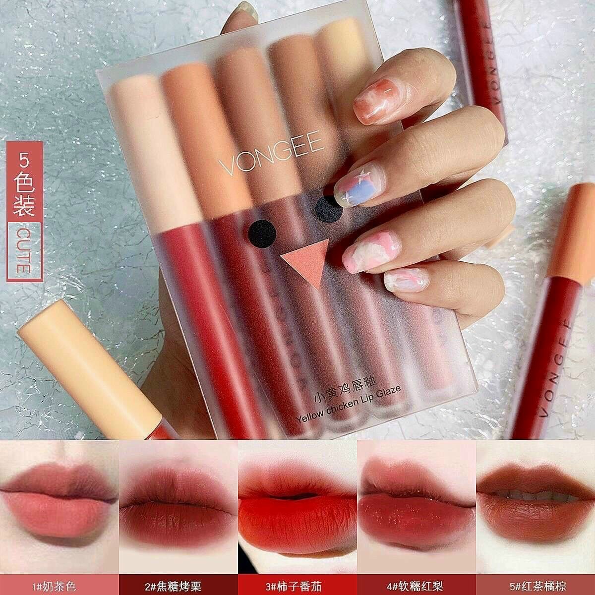 [HCM]SON KEM LÌ SÉT  SON VONGEE 5 CÂY HÌNH GẤU