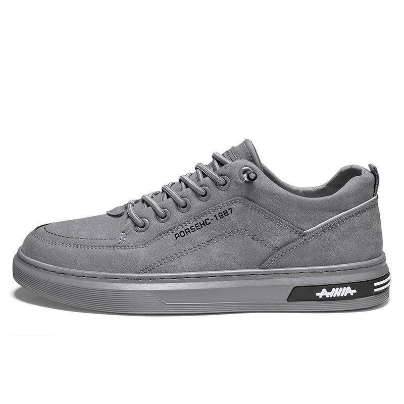 Giày Sneaker Nam, Giày Da Nam Thấp Cổ Da Lộn HOT TREND