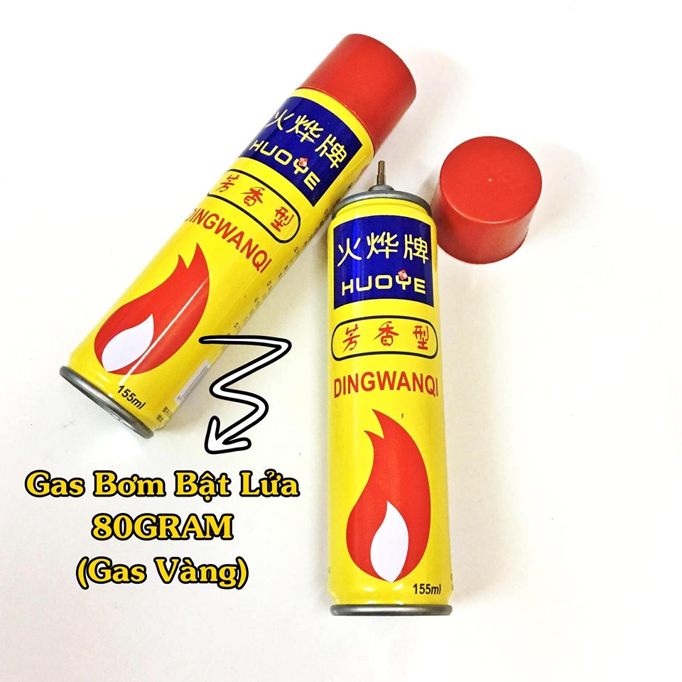 BẬT LỬA MÓC KHÓA HÌNH BÌNH CHỮA CHÁY (KIM LOẠI) - (XÀI GAS)