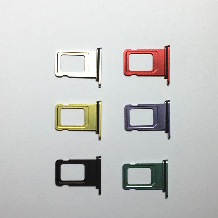 Khay sim iP11 kim loại bản 1 simm vật lý có ron chống nước