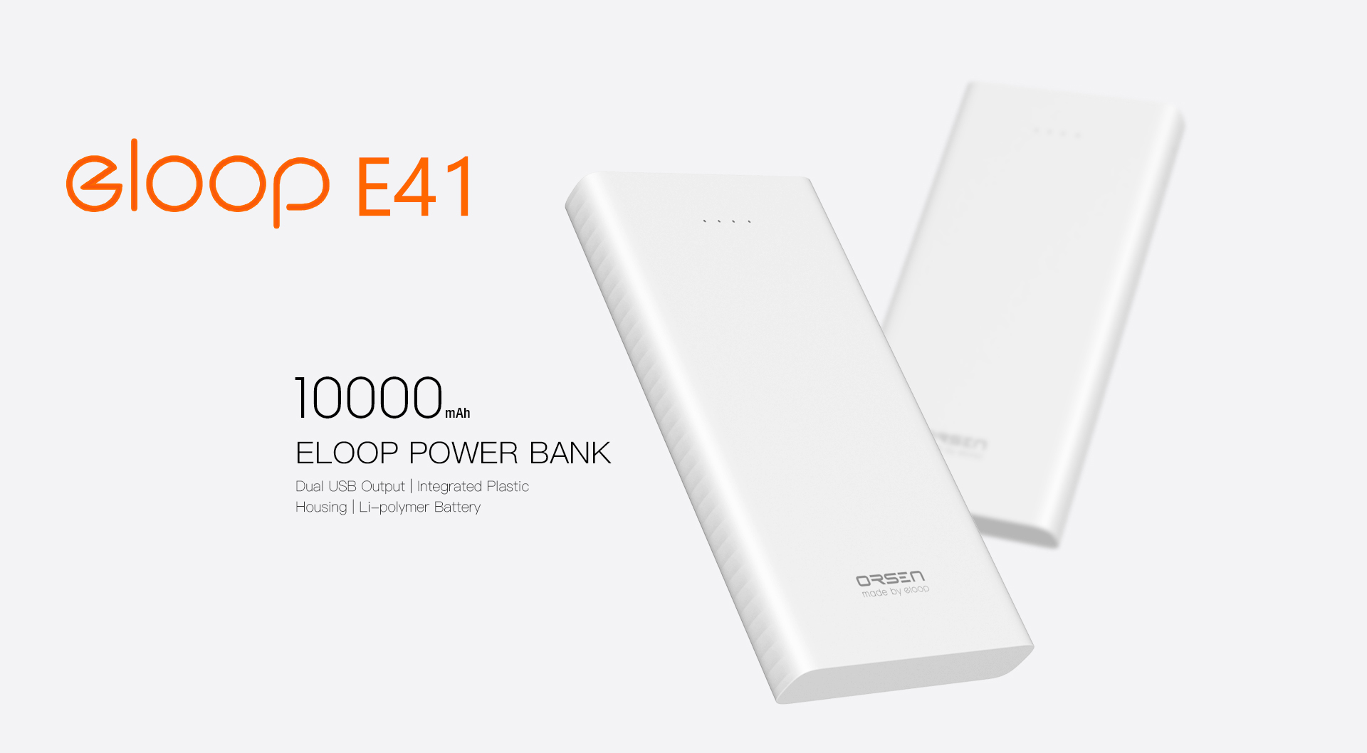Pin Sạc Dự Phòng Eloop E41 10.000mAh - Hãng Phân Phối Chính Thức