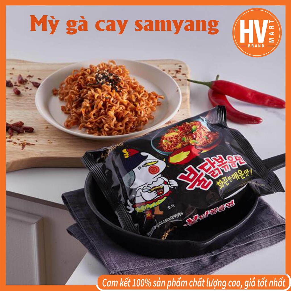 [Hàng Hot] Mì Gà Cay SamYang Cấp Độ 140g