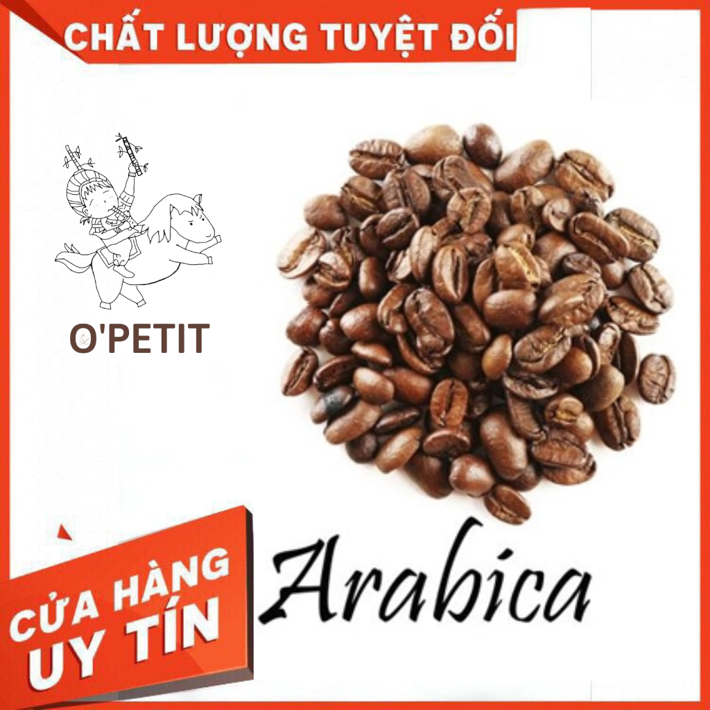 Cà phê rang mộc 100% Arabica O'Petit Cầu Đất túi 1kg