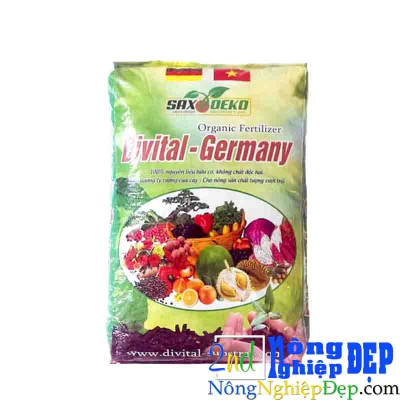 DIVITAL – Phân tan chậm hữu cơ ĐỨC