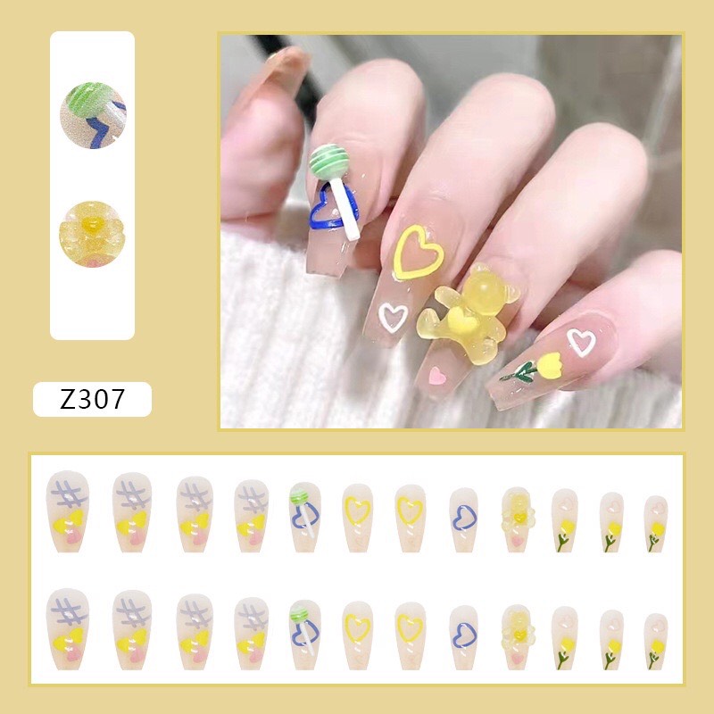 SÉT GẤU MIX MÀU 15 CÁI