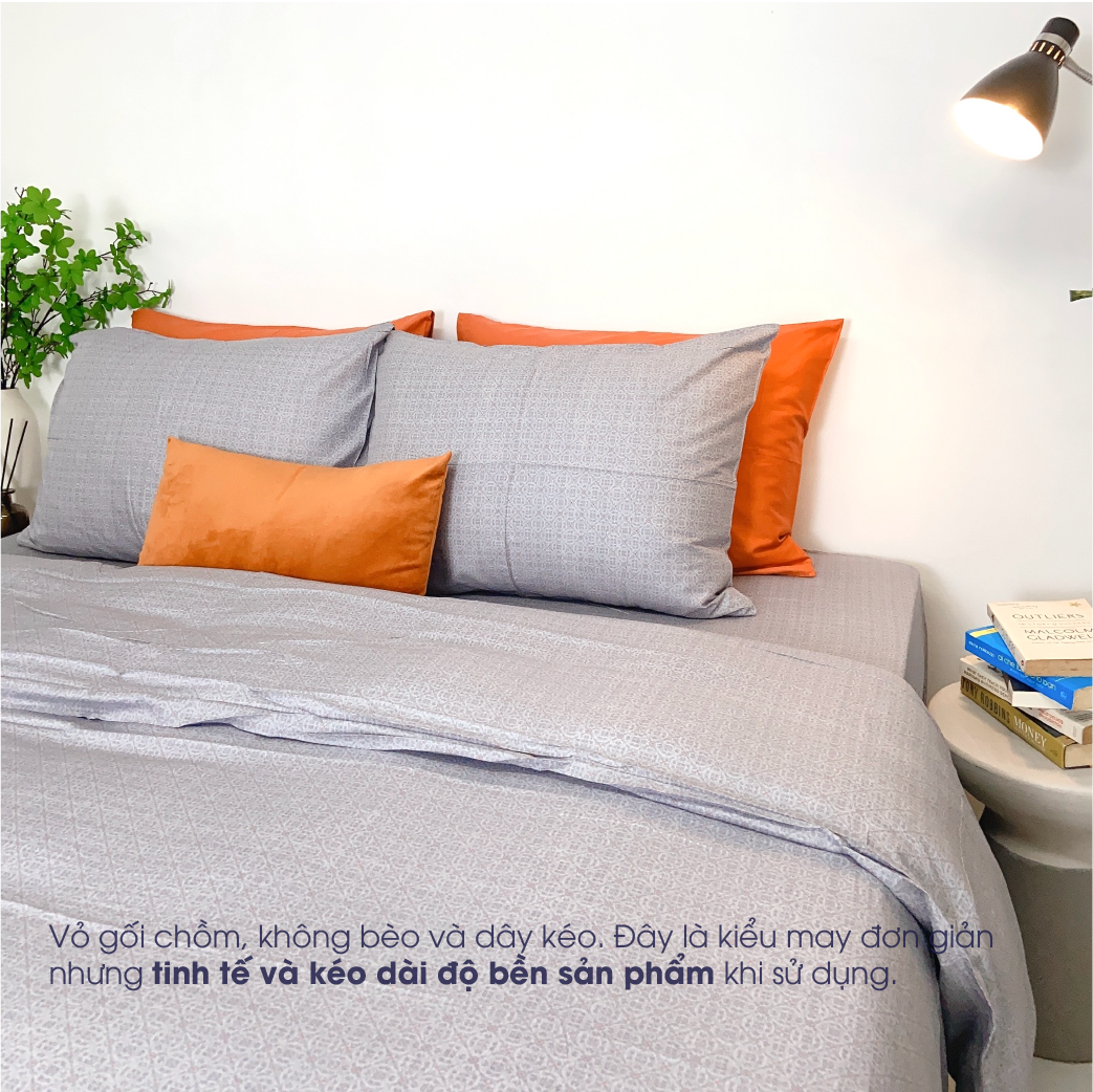 [CM2003] Bộ chăn ga Changmi Bedding 100% lụa siêu mềm Micro Modal. Chăn ga lụa mùa hè - 5 món