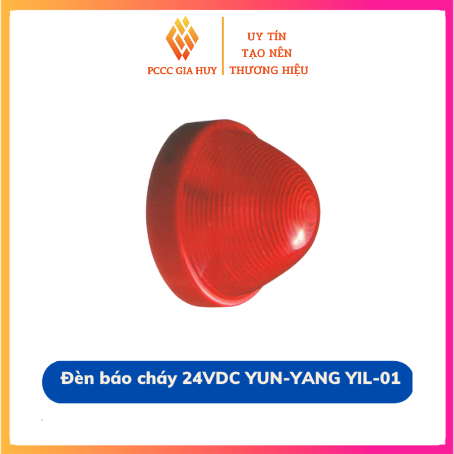 [HCM]Đèn báo cháy 24VDC YUN-YANG YIL-01